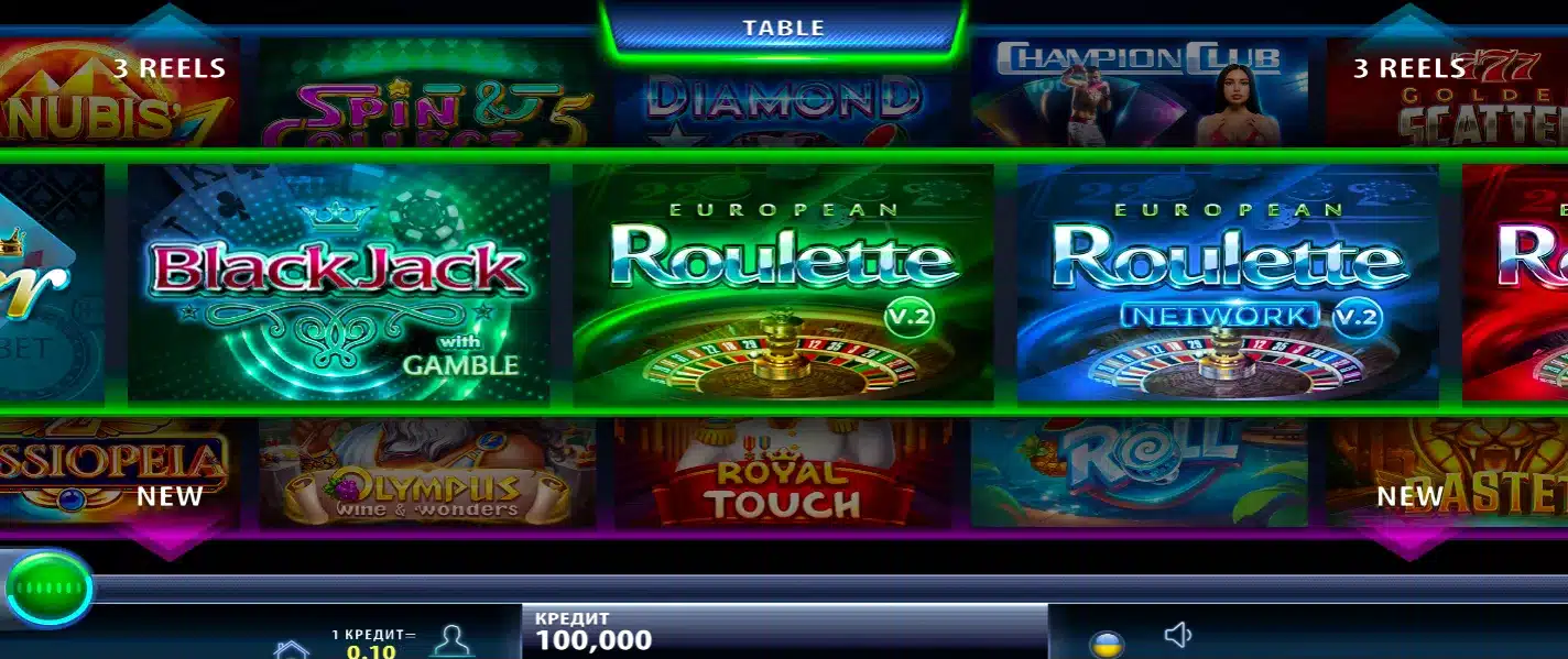 рулетка champion казино