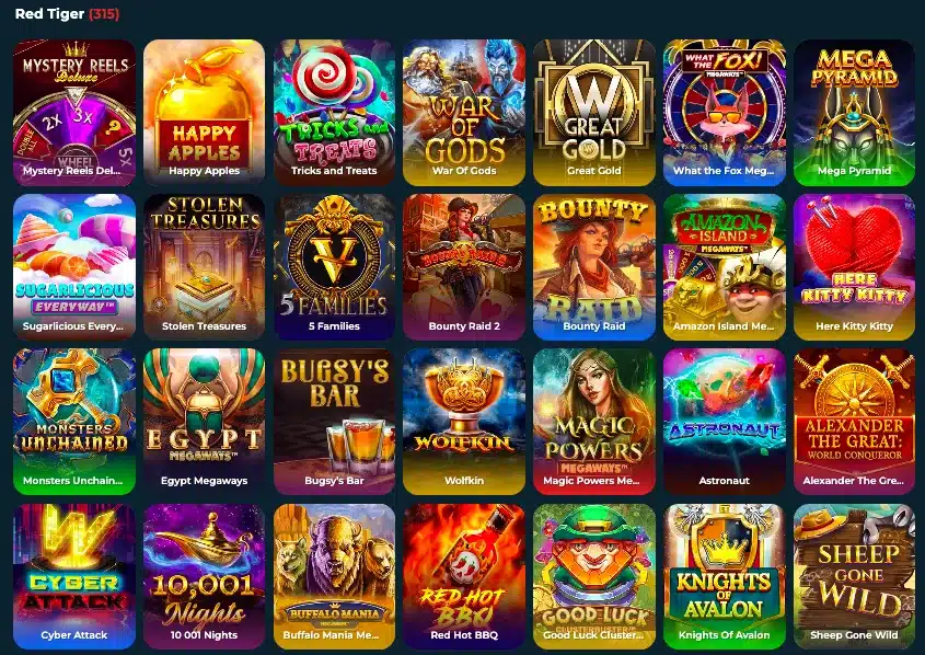 ігрові автомати red tiger