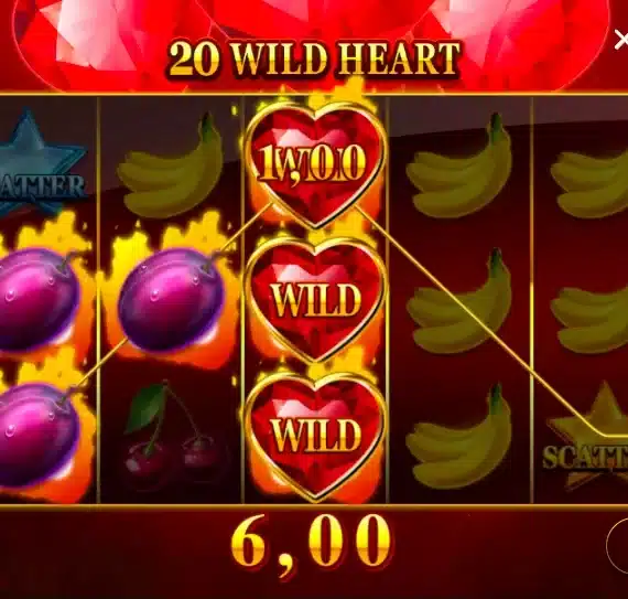 Ігровий автомат 20 Wild Heart