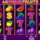 Ігровий автомат 40 Prime Fruits